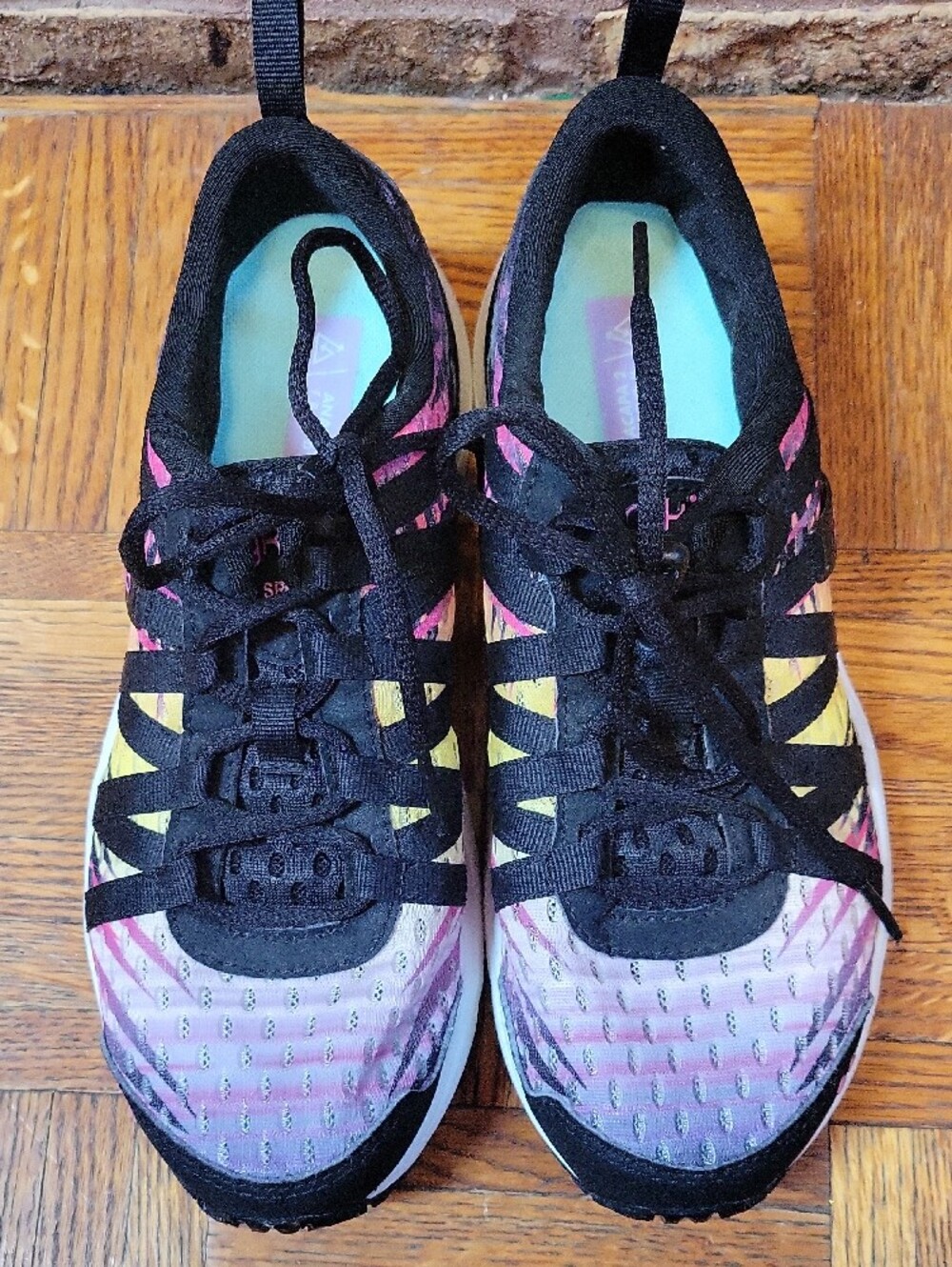Ryka Hydro Sport Women’s Purple Pink Yellow Multicolor Athletic Shoes Size 7 - Picture 3 of 8